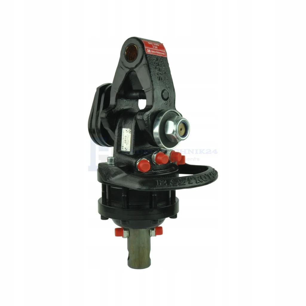 Rotatore idraulico BG3 3/8" 20 L/min, carico massimo in rotazione 3000 kg. Tipo di connessione: senza freno