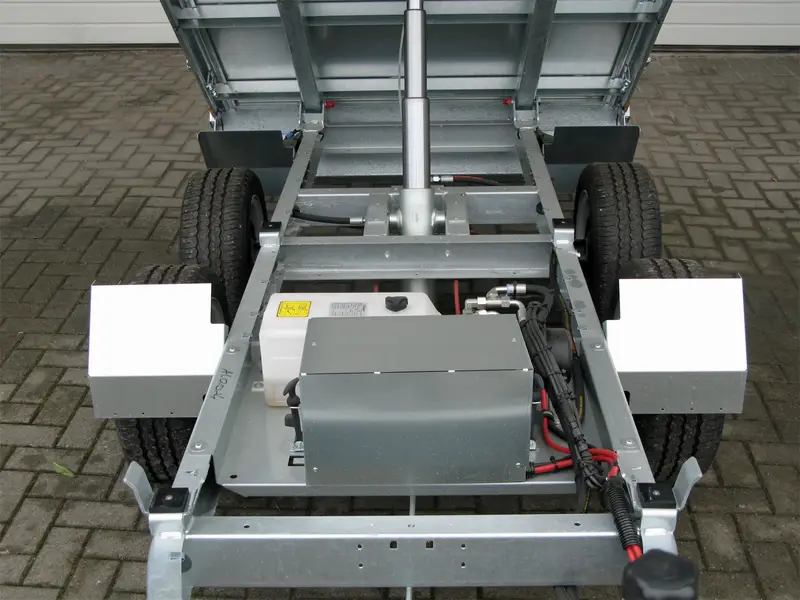 Humbaur HUK 272715 con pompa elettrica e sovrasponda BW - immagine 3
