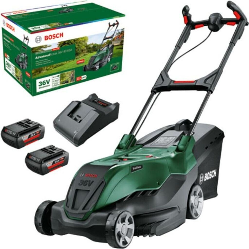 Bosch AdvancedRotak 36V-40-650 (con 2 batterie 2 Ah e caricabatterie) - immagine 2