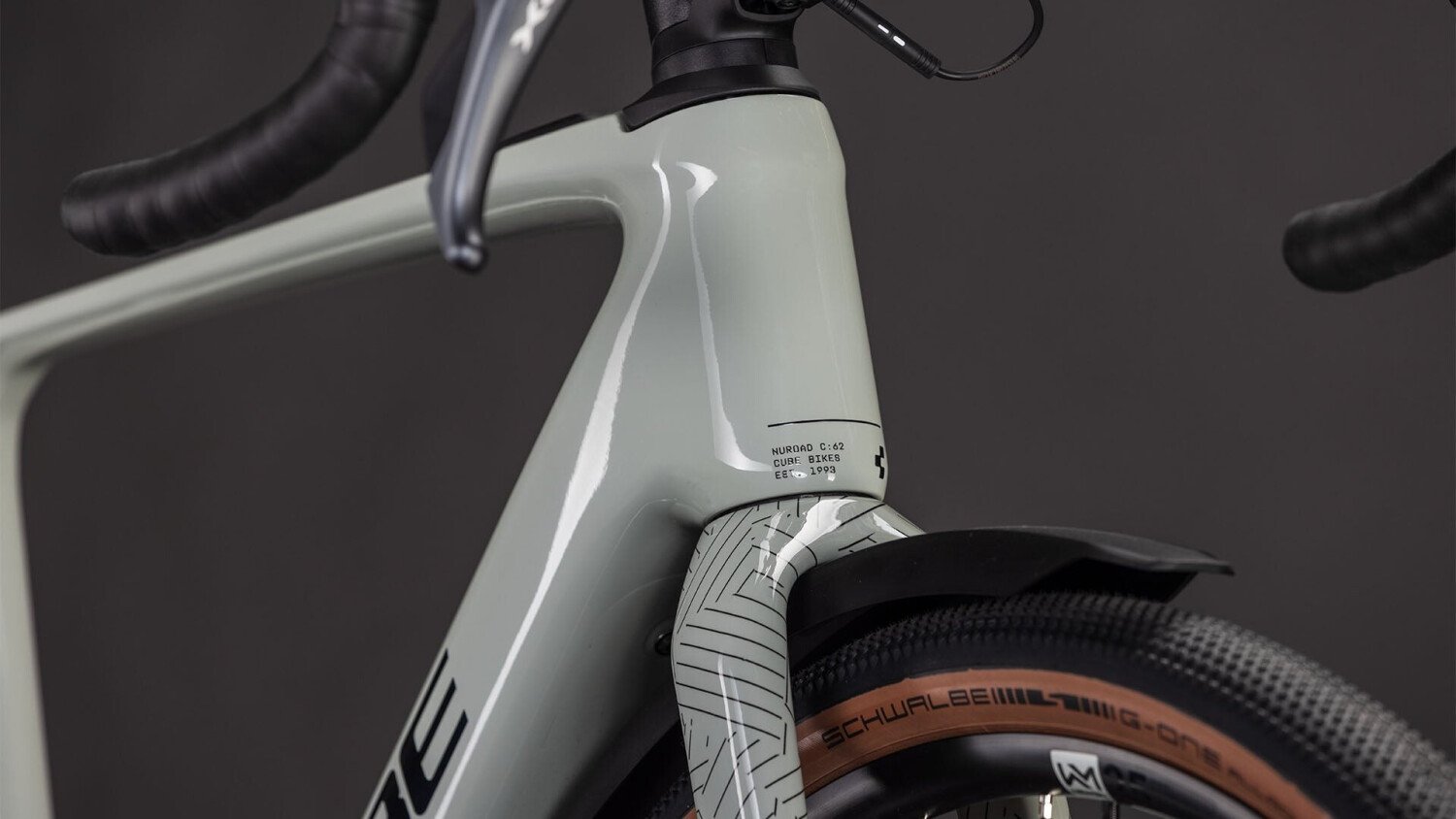 Cube Nuroad Hybrid C:62 Race FE 400X (2026) reedbeige´n´black - immagine 3