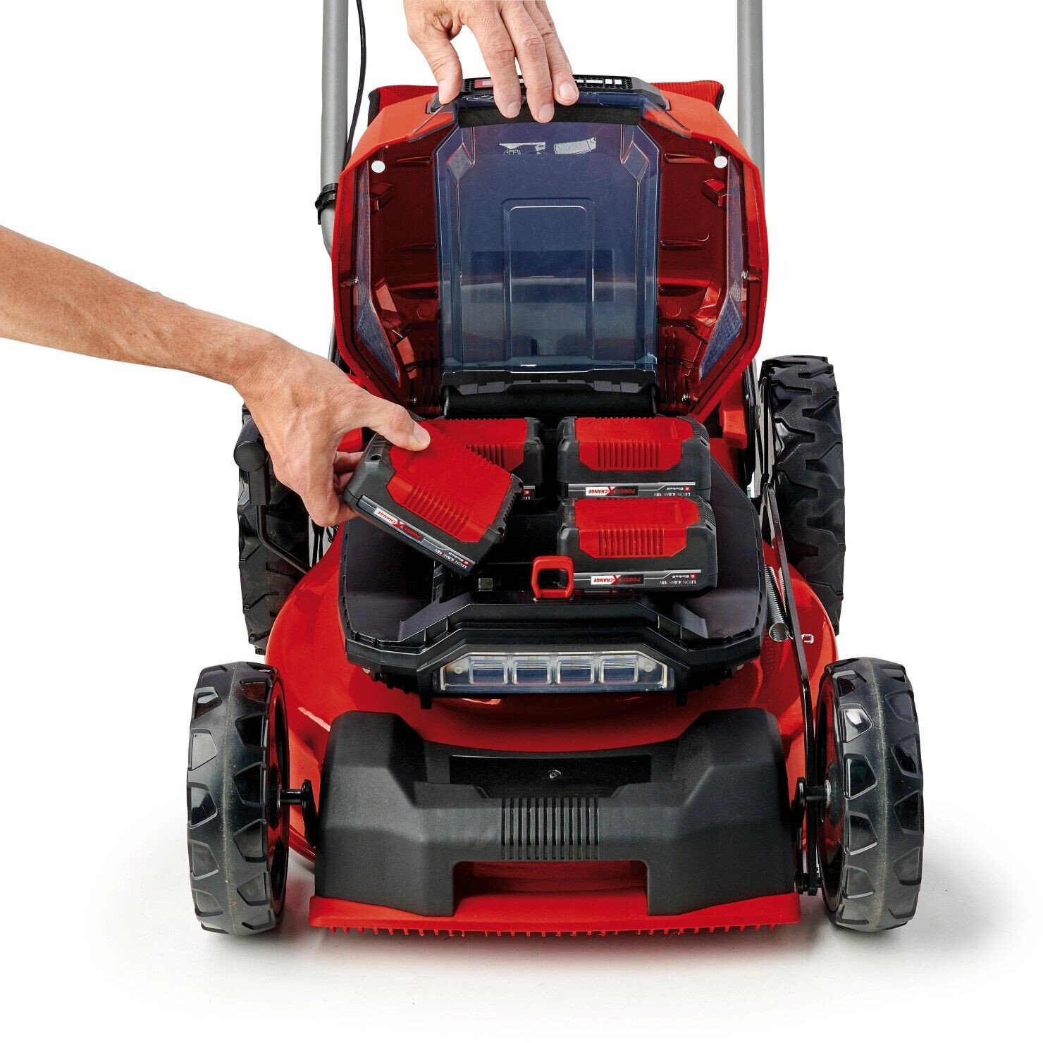 Einhell GP-CM 36/47 S Li BL (con 4 batterie 4,0 Ah e cavi di ricarica) - immagine 2
