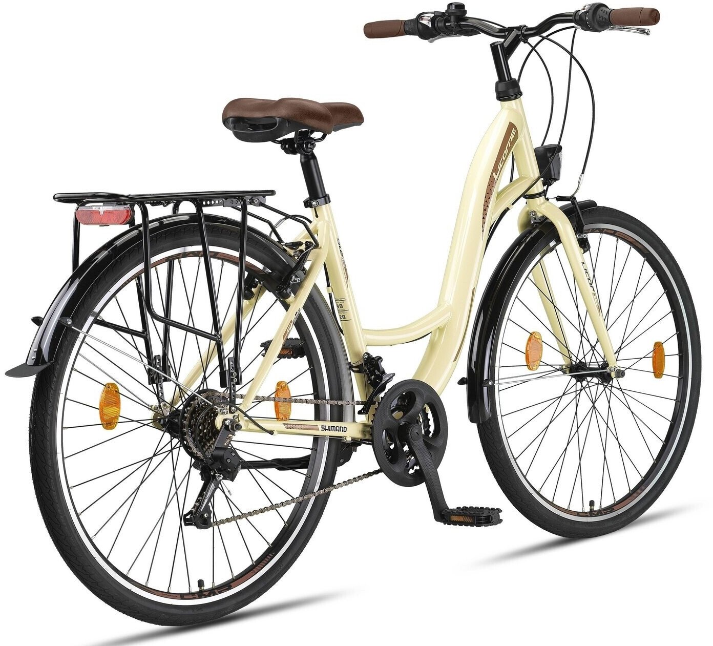 Licorne Bike Stella Premium 28" beige - immagine 3