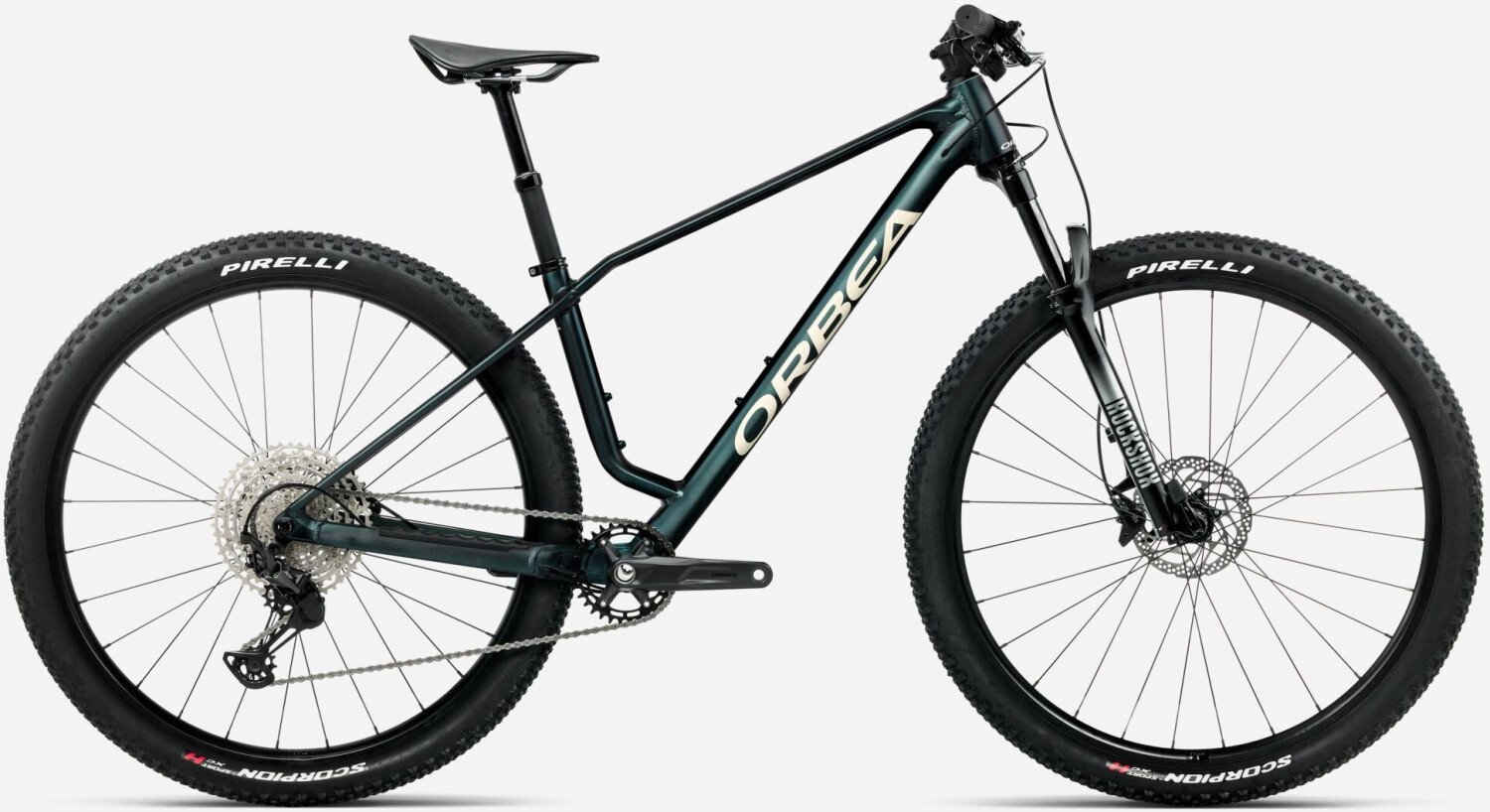 Orbea Alma H20 29" Xt M8100 Sgs Shadow Plus (2026) Espace Green Matt / Ivory White Gloss