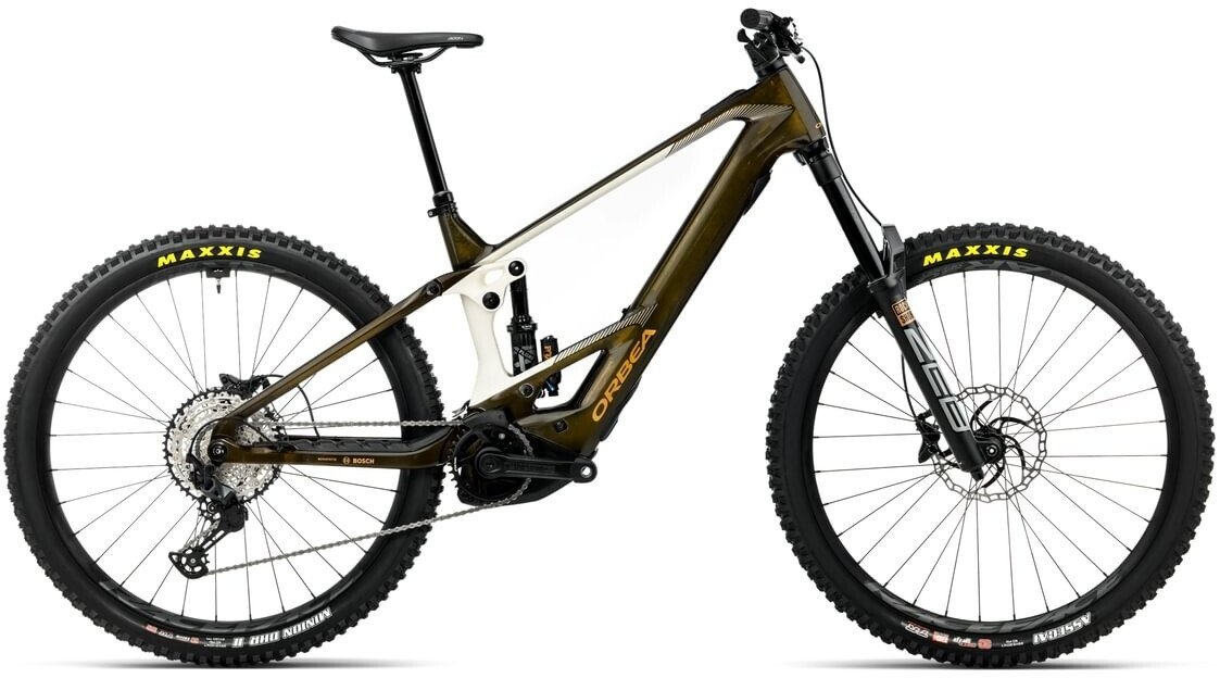 Orbea Wild M20 2026 Caramel Carbon View (Gloss) Cream White (Matt)