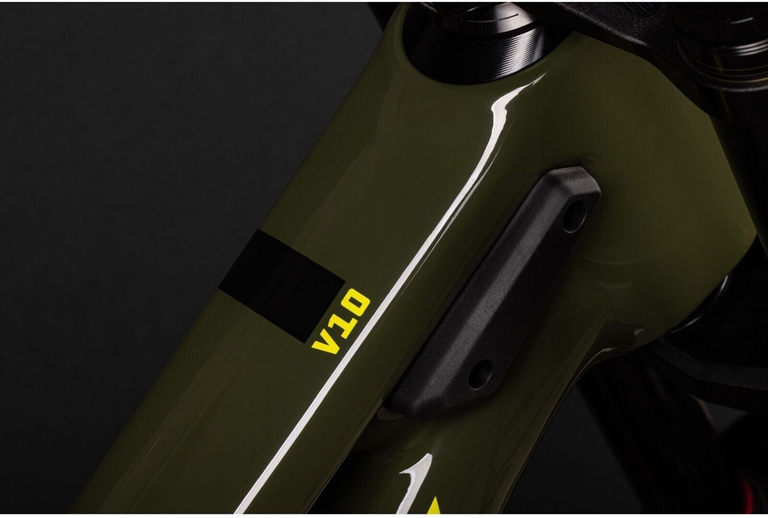 Santa Cruz V10 8 CC DH S gloss black sparkle - immagine 2