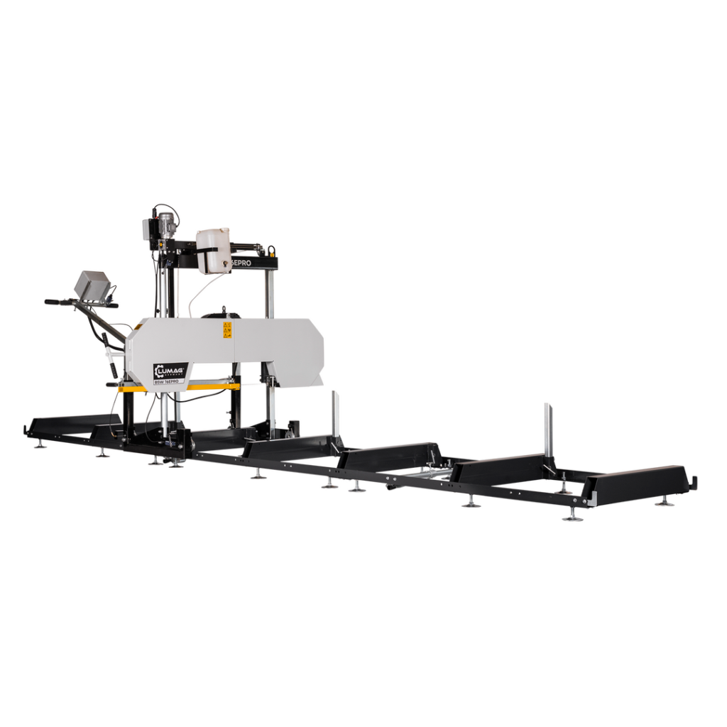 LUMAG BSW76E PRO | Segheria a nastro a blocco elettrica