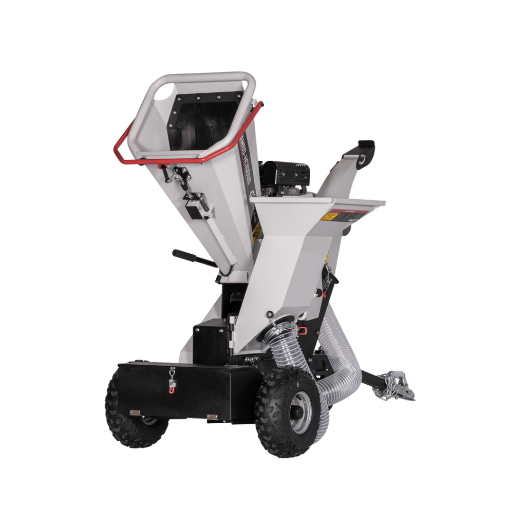 LUMAG RAMBO-HC10DUO – Trituratore combinato a benzina con tubo di aspirazione per foglie