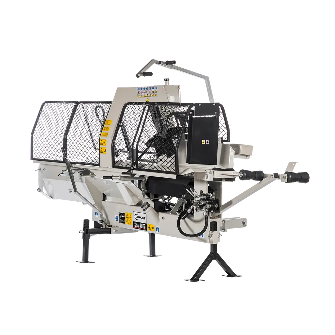 LUMAG SSA400Z | Macchina sega-spaccalegna con presa di forza e nastro trasportatore - immagine 2